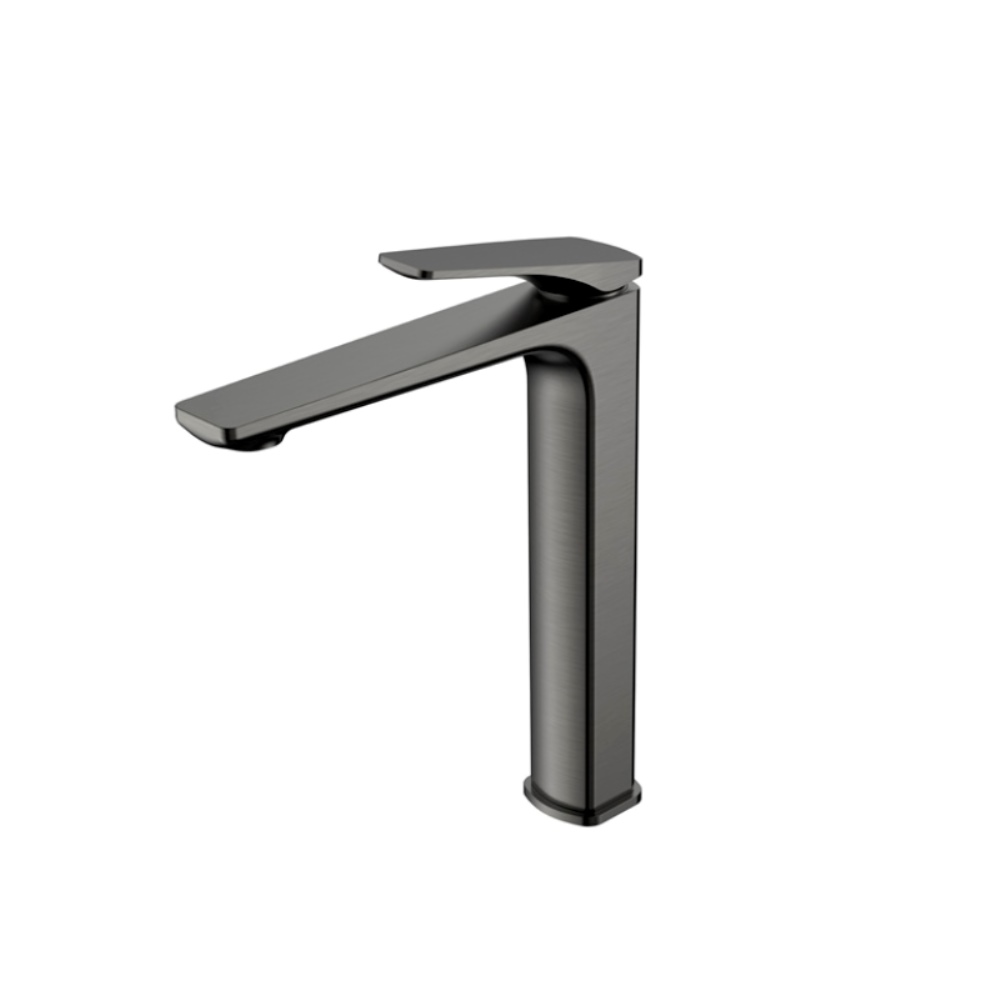 Смеситель для раковины Vincea Puro Вороненая сталь