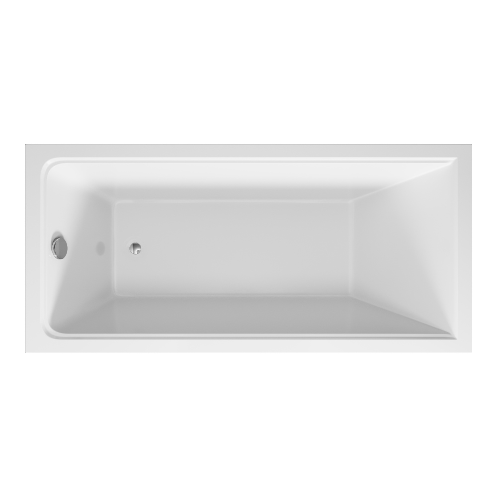 Ванна акриловая Vincea VBT-2G 150х70 с ножками Белый глянцевый