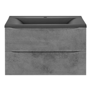 Тумба подвесная Vincea Mia 80 Бетон